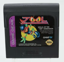 Zool Ninja Of The Nth Dimension (Sega Game Gear) Authentic Tested Working