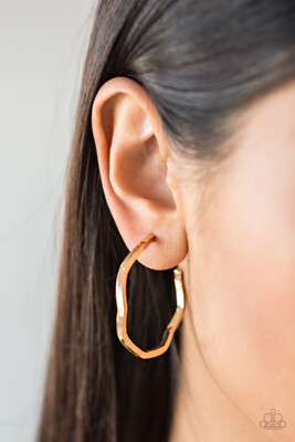 Another Day, Another Slay Gold Earrings Paparazzi New