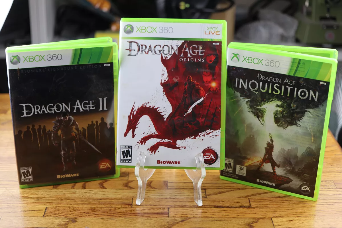 Dragon Age Lot: 3 Games, Origins/Origins II /Inquisition