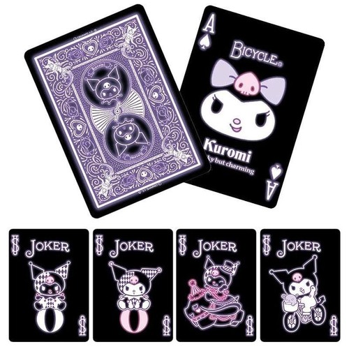 Kuromi Playing Cards Japan Anime Manga Sanrio - Picture 3 of 4