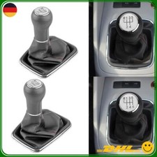 Schaltknauf 5 / 6 Gang Schaltsack Hebel Getriebe Schalthebel Für VW Golf 4 Bora