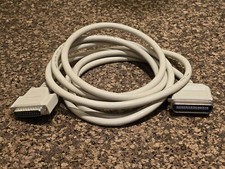 PC Concepts - DB25 Parallel Male to CN36 Centronics PC Printer Cable - 10 ft