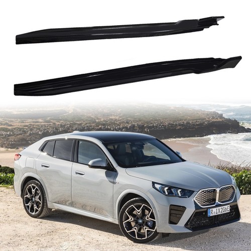 Side Skirt Extension Body Kit Lip Splitters Fits for BMW iX2 U10 2023 2024 - 第 1/12 張圖片