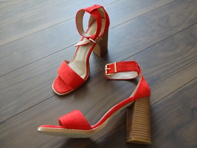 Schuhe Rote Pumps Mit Riemchen 40€ NP Zara Schuhe Highheels 39
