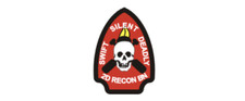 4" us marine corps 2nd recon battalion skull bumper sticker decal usa made