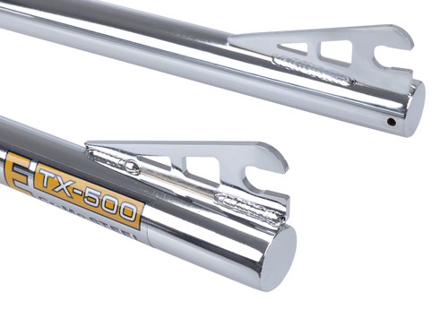 Tange TX-500W 1" threaded old school BMX chromoly fork for 20" wheel - CHROME - Picture 4 of 4