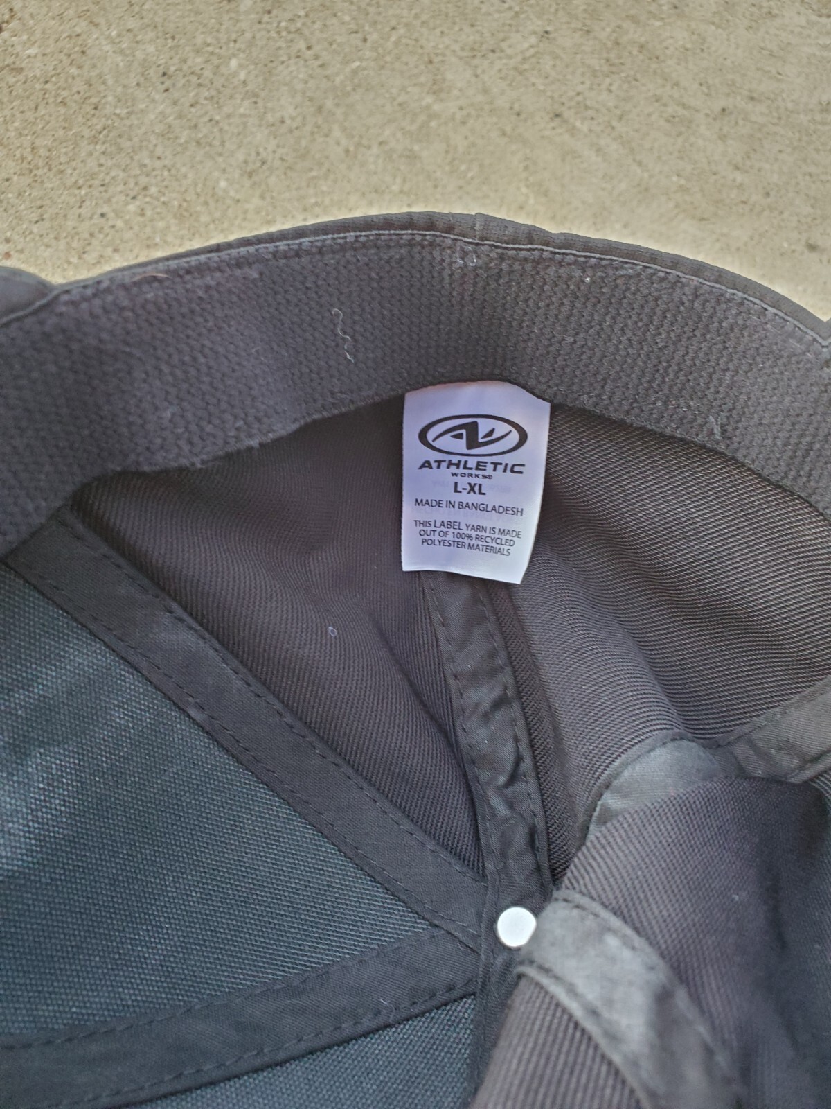 Solid Blank Color Dark Gray Black Large Extra Lar… - image 3