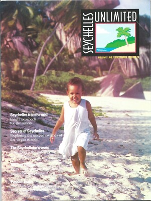 SEYCHELLES UNLIMITED - Vol.1 no.1 1996 48pp Glossy Magazine 