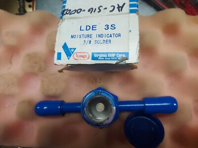 NOS GemTech Virginia Univ. Liquid Moisture Indicator Glass 3/8'' SLM1TT3 LDE3S