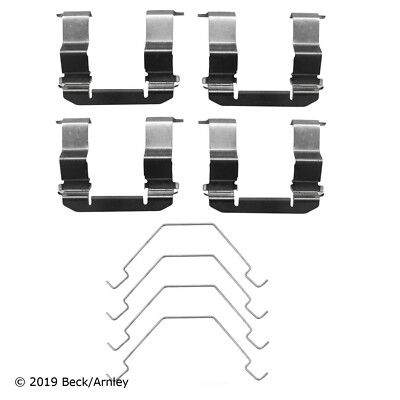 Beck Arnley 084-1639 Disc Brake Hardware Kit Beck Arnley 084-1639 Disc Brake Hardware Kit