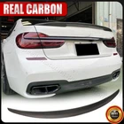 For 2016-2023 BMW 7-Series G11 G12 4DR Rear Trunk Spoiler Wing REAL CARBON FIBER