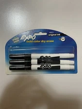 Expo Bold Color Dry Erase Original Ink 84621 4 Pack (1 Missing) 2005