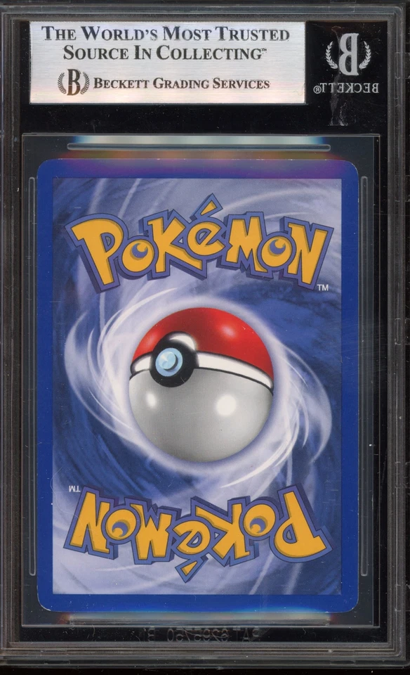 Pokemon Gyarados Base Set Shadowless Holo Rare #6 BGS 8 - Image 2 of 2