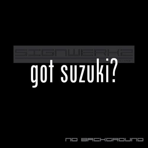 got suzuki Decal Sticker Die Cut Decal Self Adhesive moto gp motorbike Pair - Bild 1 von 12