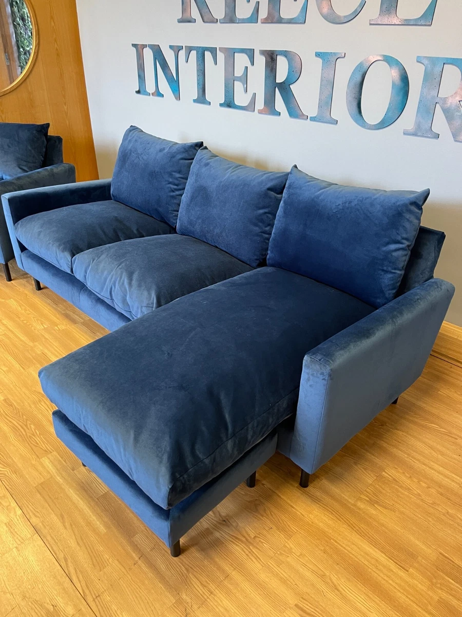 Royal blue futon deals