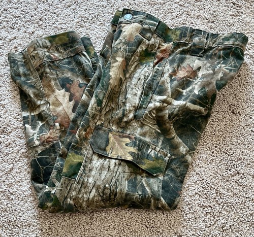 RedHead Silent-Hide Youth Large Camo Hunting Pants RealTree Pattern Cargo - Picture 14 of 14