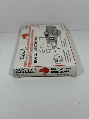 TASMAN MODELS RAAF CA-13/19 Boomerang TM 103 RARE 1/72 Scale KIT Boxed Vintage - Picture 3 of 13