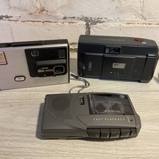2 Cameras - 1 Kodak Disk 4000 And 1 FUJI DL145 And 1 GE Recoder - Lot Of 3