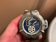 INVICTA SWISS MADE SUBAQUA NOMA III 3.4 MODEL 6696 LE#240/500 BLUE LAPIS DIAL!!!