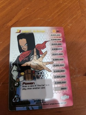 2001 Dragon Ball Z TCG - Android 17 - The Destroyer - Cell Saga - #197 - Foil