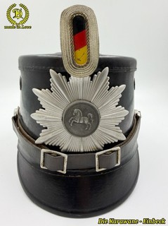 Original Police Tschako Lower Saxony Size 58.5 Sachsenross Helmet Collectible