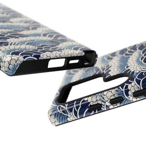 Japanese Blue Wave Art - Tough Phone Case - iPhone, Galaxy, Google Pixel Models - 第 174/203 張圖片