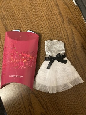 HASBRO Lorifina Doll White Bottom Silver Top Evening Dress - NEW IN BOX