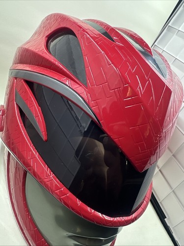 Full Size Mighty Morphin Power Rangers Legacy Red Ranger Helm Film Replik! - Bild 2 von 24