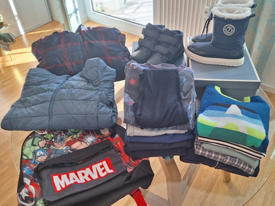 Jacadi MarkenBekleidungspaket  Jungen Winter 16-teilig 7-10 J Lacoste GEOX