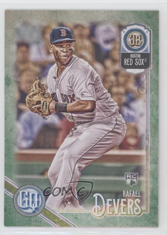 2018 Topps Gypsy Queen Green Rafael Devers #53 v9t