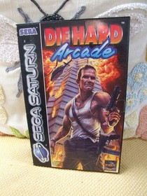 E312-16/19/9/25 SEGA SATURN - GENUINE - DIE HARD ARCADE