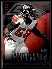 2014 PRESTIGE SEAN WEATHERSPOON #155 ATLANTA FALCONS 3107