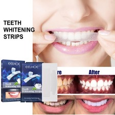 Professional Teeth Whitening Strips for Stain Removal and Bright White Smile