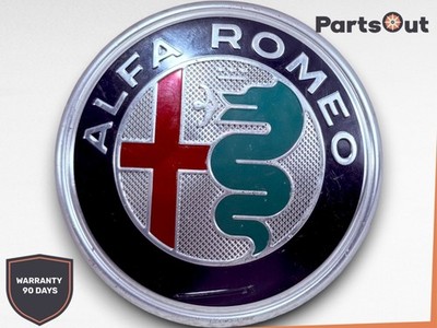 2017 - 2023 Alfa Romeo Giulia Rear Trunk Lid Tailgate Emblem Badge 50534924 OEM