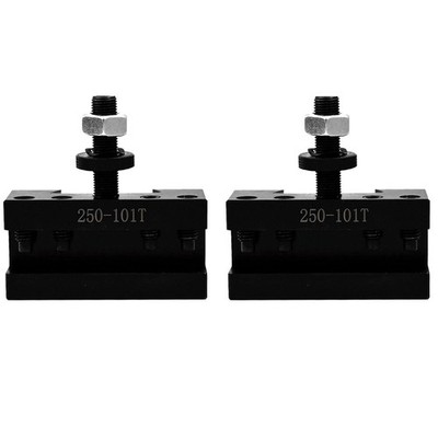 2PCS AXA #1 250-101 XL Turning Tool Holder Quick Change For 6-12'' Lathe CNC