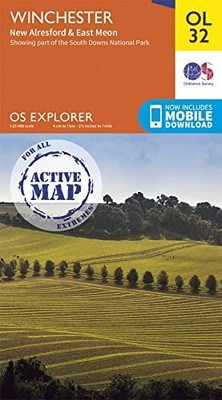 Winchester Map | Weatherproof | New Alresford & East Meon... - Ordnance Survey
