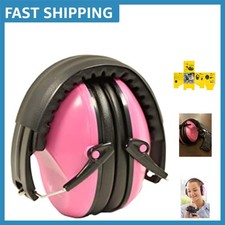 Adjustable Noise Cancelling Earmuffs - 26dB NRR for Maximum Hearing Protection