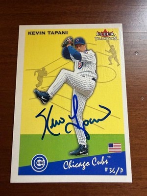 Signed 2002 Fleer Tradition - Kevin Tapani 