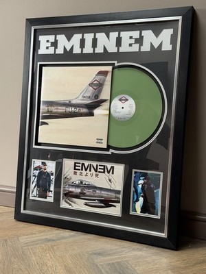Eminem Autographed Kamikaze Vinyl Record Album Framed With LED Lights