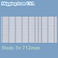 LED Backlight Bars 18 For Sony SVA650A09 REV04 9LED XBR-65X855C XBR-65X850C