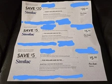 $30 Baby Formula Similac Coupon Pack Expires 2/20/2026