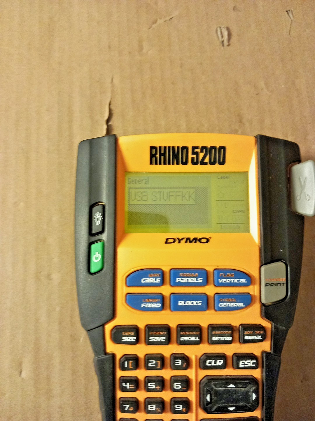 Dymo Rhino 5200 Label Machine