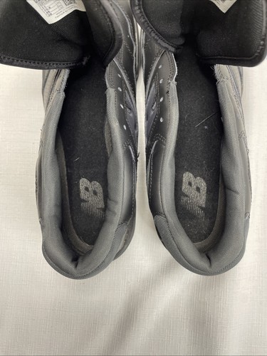 Size 11 - New Balance 550 Triple Black Court Basketball Shoes BB550BBB No Laces - Picture 9 of 12