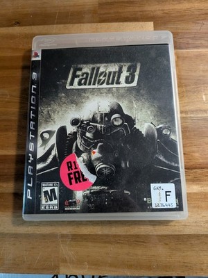 Fallout 3 Sony PS3 PlayStation 3 Action RPG Video Game No Manual