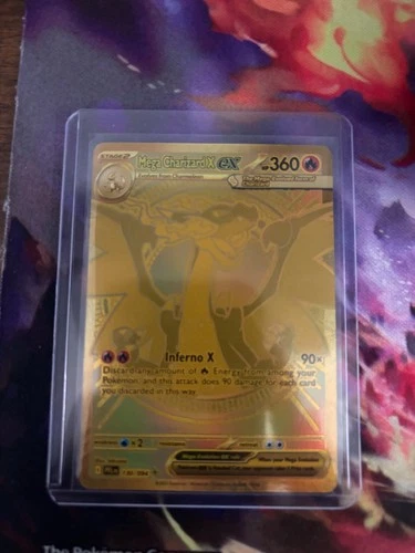 Mega Charizard X ex 130/094 Me02: Phantasmal Flames Holo