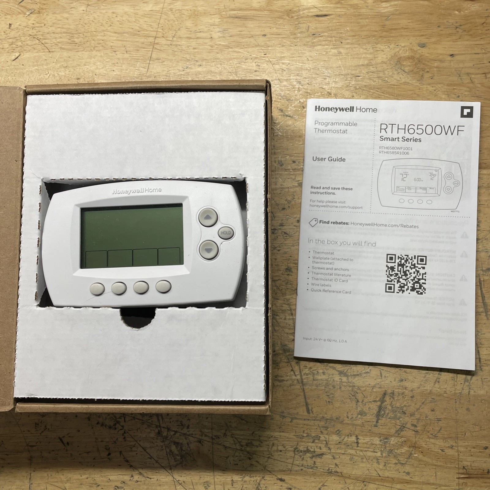 Honeywell Programmable Thermostat RTH6500WF Smart Series