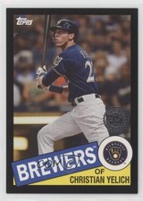2020 Topps 1985 Topps Baseball Black 145/299 Christian Yelich #85-59 00jz
