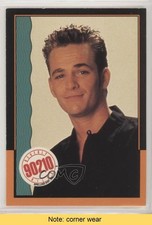 1991 Topps Beverly Hills 90210 Luke Perry Face It #76 READ 00jz