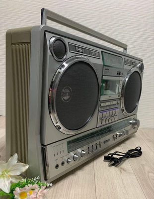 National Panasonic RX-5350 Vintage Boombox Radio Cassette player