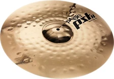 Paiste 1802817 17 Inch Pst 8 Series Reflector Rock Crash Cymbal W/ Long Sustain